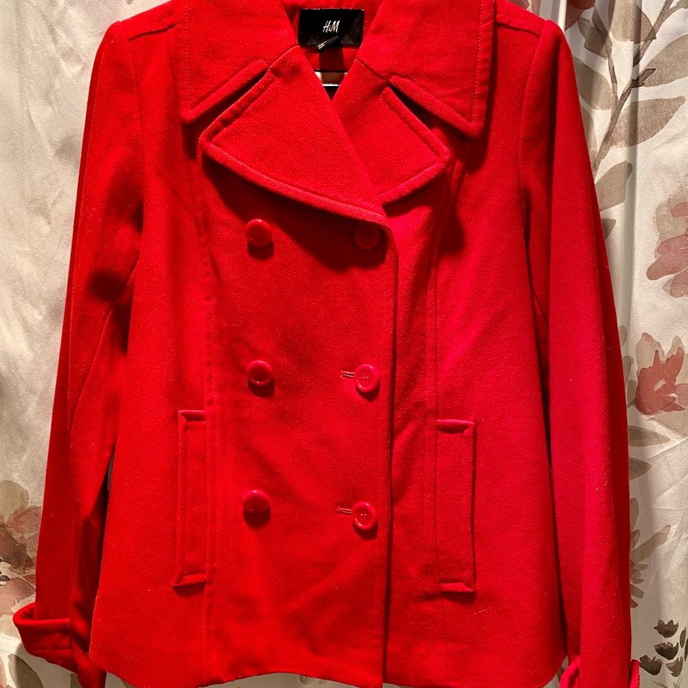 Button Up Pea Coat